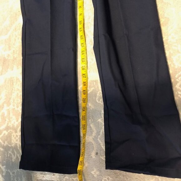 NWT Relaxed Twill Navy school pant 16 Husky French Toast, adjust waist, Pockets - Picture 4 of 6